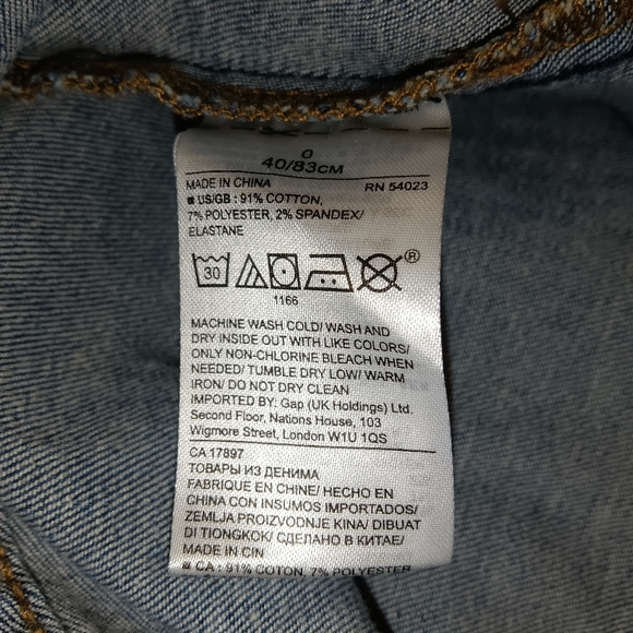 Banana Republic Denim Skirt size 0 - Picture 4 of 6